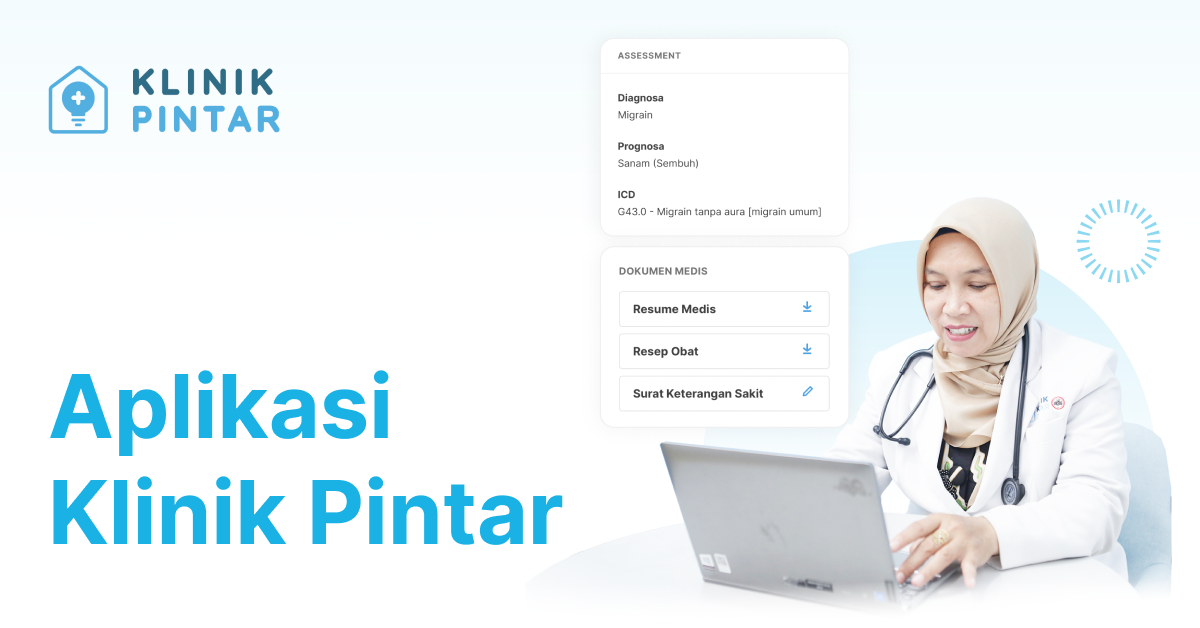 Aplikasi klinik mudah lengkap terintegrasi satusehat dan pcare bpjs